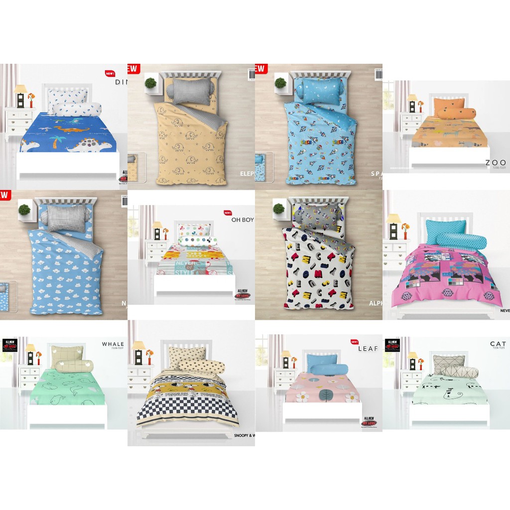 SPREI MY LOVE EXTRA SINGLE ANAK 100X200 / 90X200 TINGGI 30 TINGGI 25
