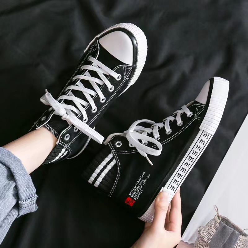 [ COD ] New Arrival Sepatu Kanvas Sepatu Fashion Sepatu Sneakers Korea