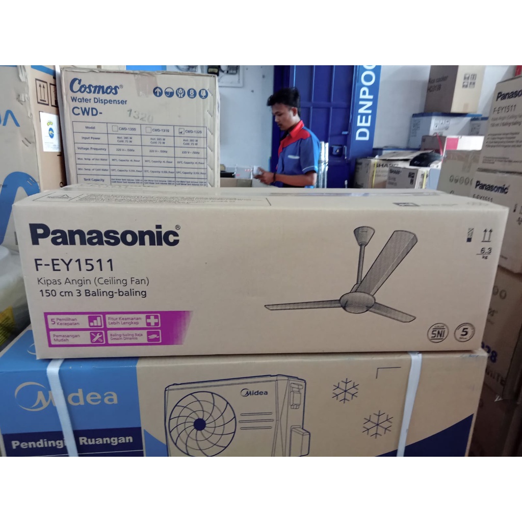 PROMO KIPAS ANGIN CEILING FAN PANASONIC FEY 1511 FEY1511