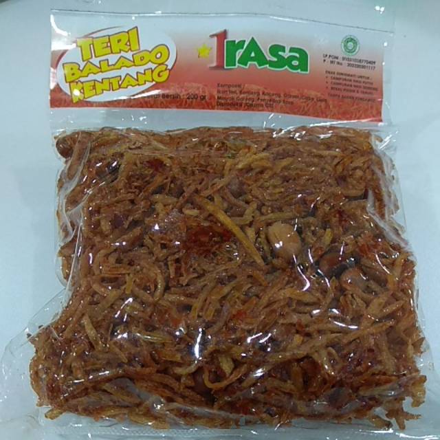 

Teri kentang balado