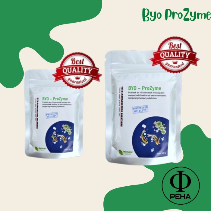 BYO-ProZyme Bakteri Probiotik buat Kolam Ikan Koi Aquarium Byo ProZyme