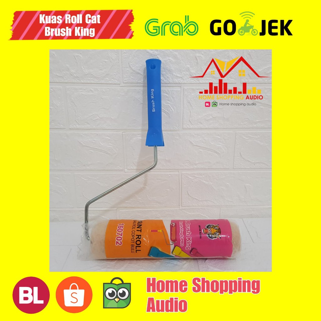 

Kuas Roll Besar Kuas Roll Cat Kuas Tembok Brush king Grosir