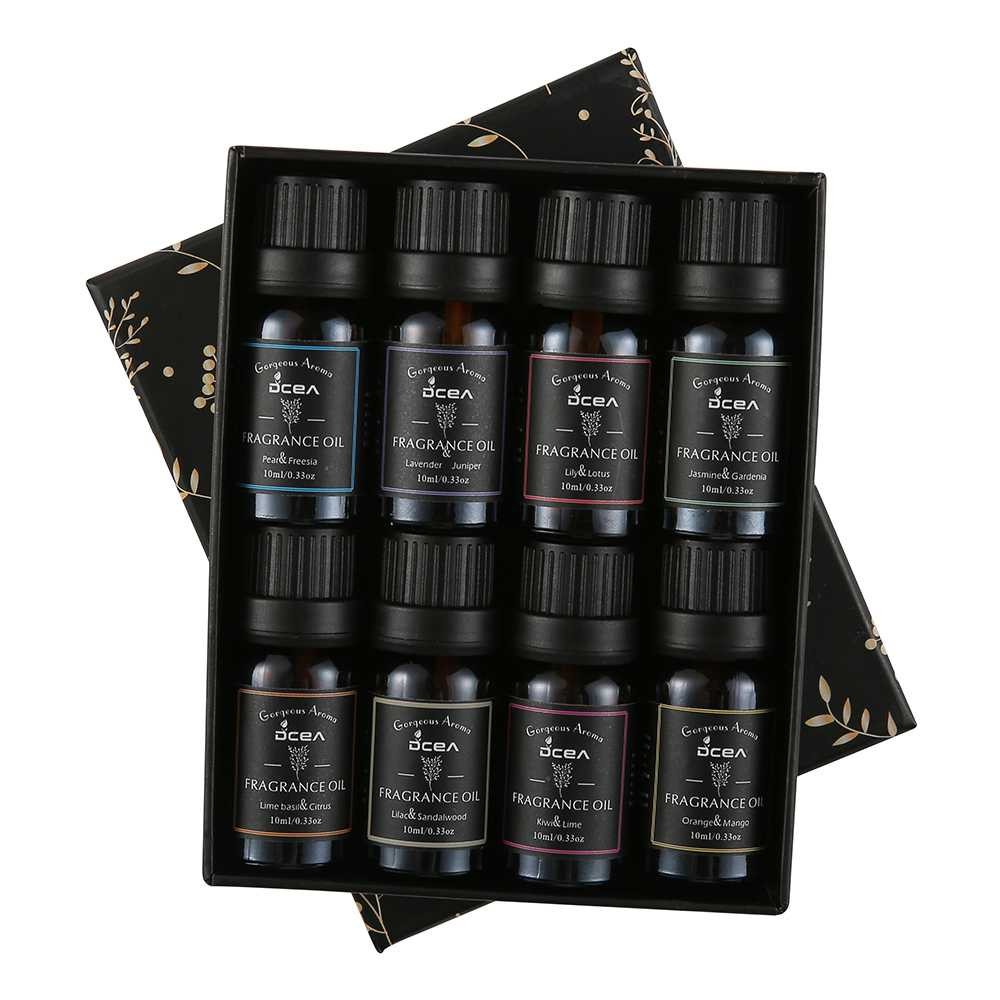 8 Botol Essential Oil 10ML Esensial Essensial Oil Disfuser Pewangi Ruangan Aromaterapi - RH-28