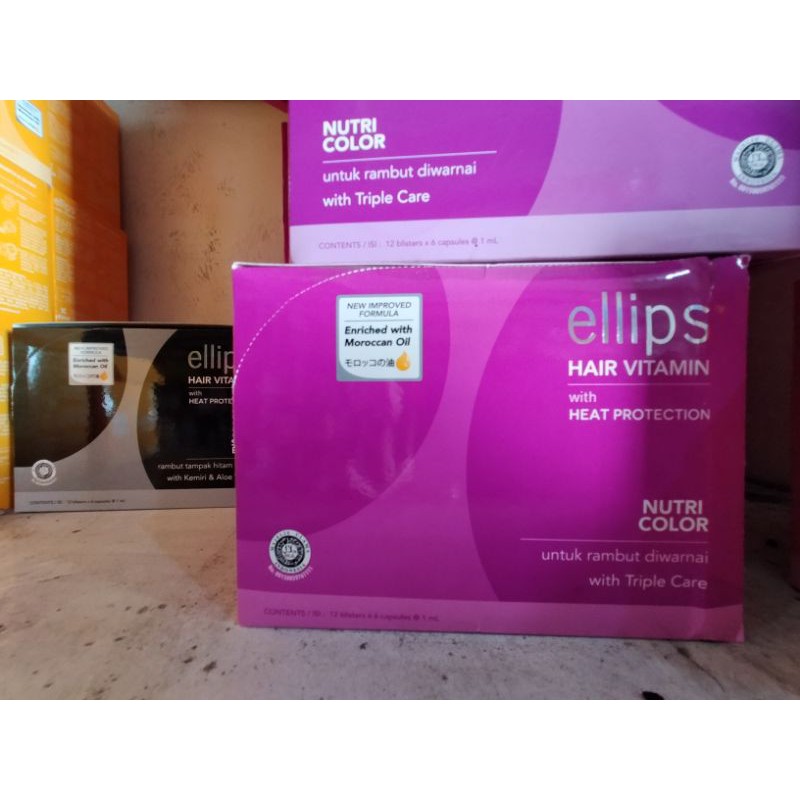 elips vitamin rambut,per blister (isi6).