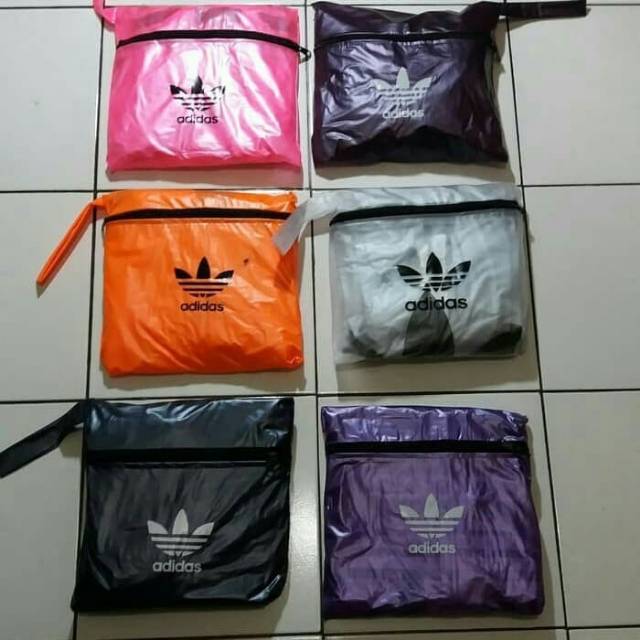 obral  jas hujan /rain coat/jaket jas hujan adidas