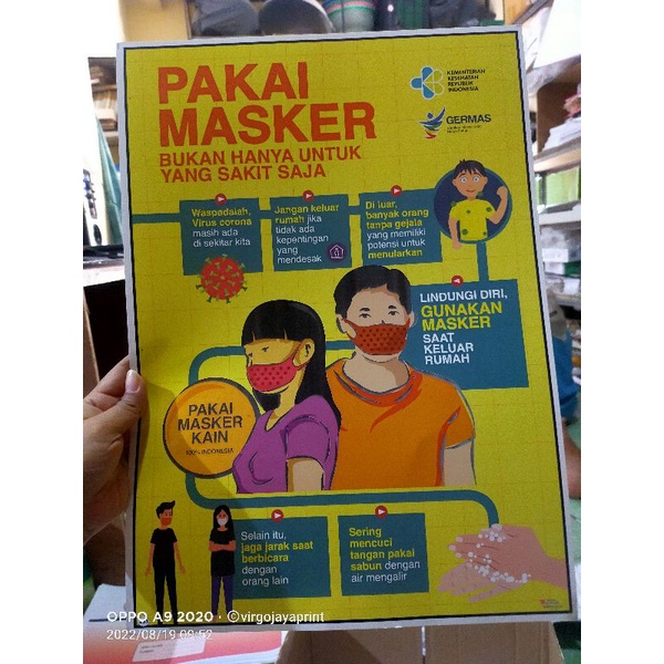 

231 POSTER PAKAI MASKER