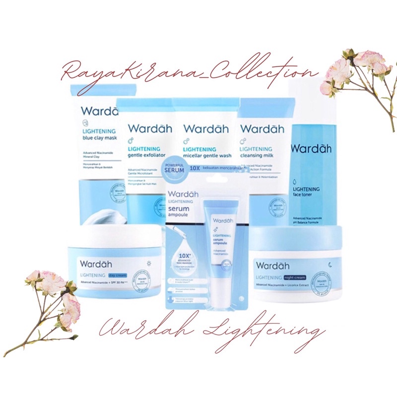 Wardah Lightening Series||WardahLightening series|wardah lightening paket lengkap