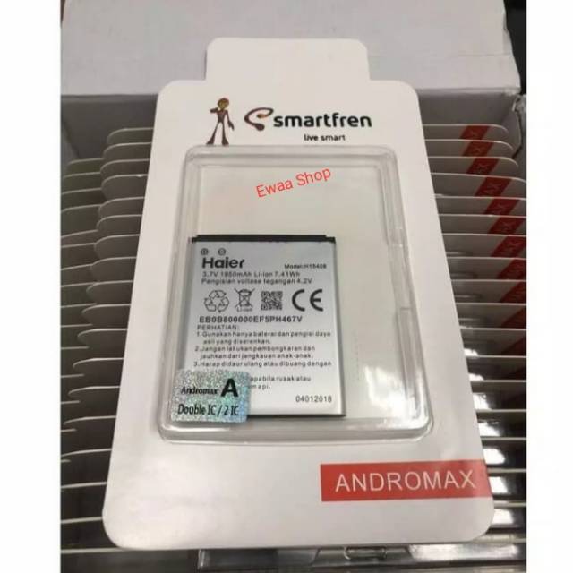 BATERAI BATTERY BATRE ANDROMAX A  H15408 ORIGINAL 99,9%