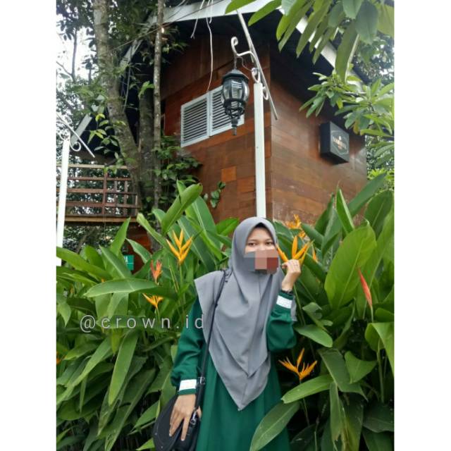 Cuna hijab standar/ warna lengkap hijab instan syari / jilbab dua layer