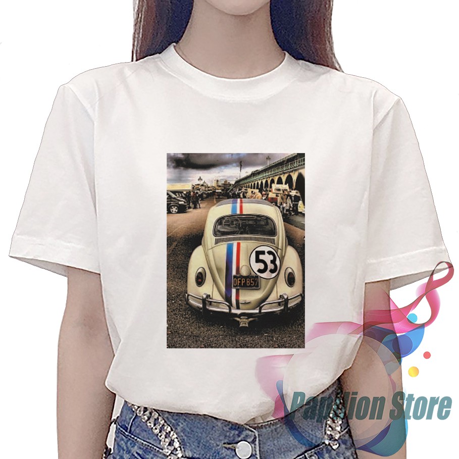 Baju MOBIL 53 HERBIE / Kaos MOBIL 53 HERBIE / T-Shirt MOBIL 53 HERBIE / Baju Oblong MOBIL 53 HERBIE