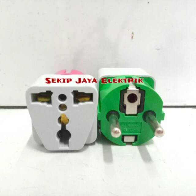 Cok sambungan kaki 3 / cok sambungan travel adaptor