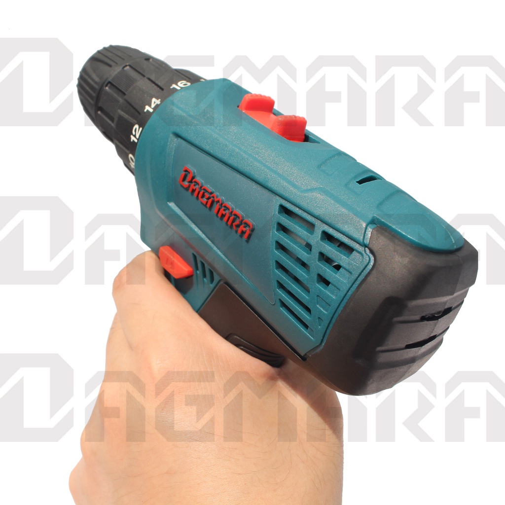 DAGMARA 12V Cordless Drill Set Mesin Bor Tangan Tanpa Kabel