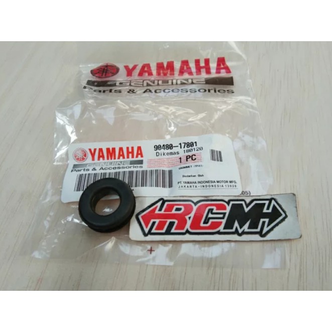 KARET GROMMET SPAKBOR SLEBOR DEPAN YAMAHA NEW BARU VIXION V-IXION NVA NVL ORI YAMAHA 90480-17801