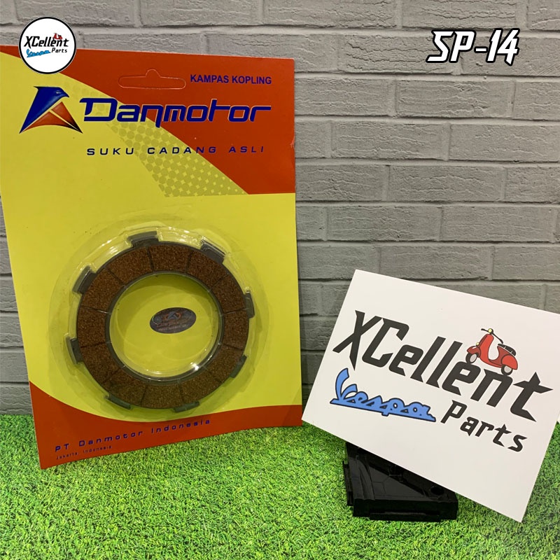 Kampas Kopling Vespa Excel Danmotor