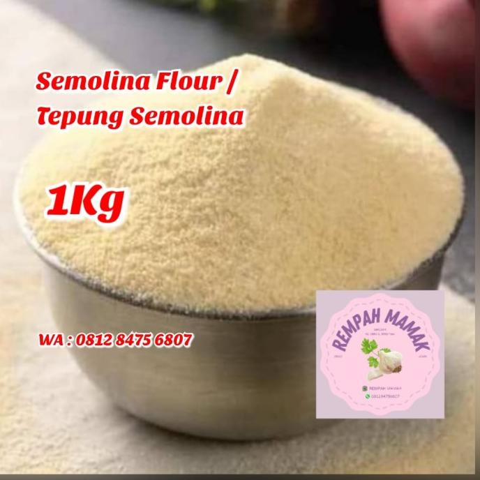 

Semolina Flour / Tepung Semolina 1kg