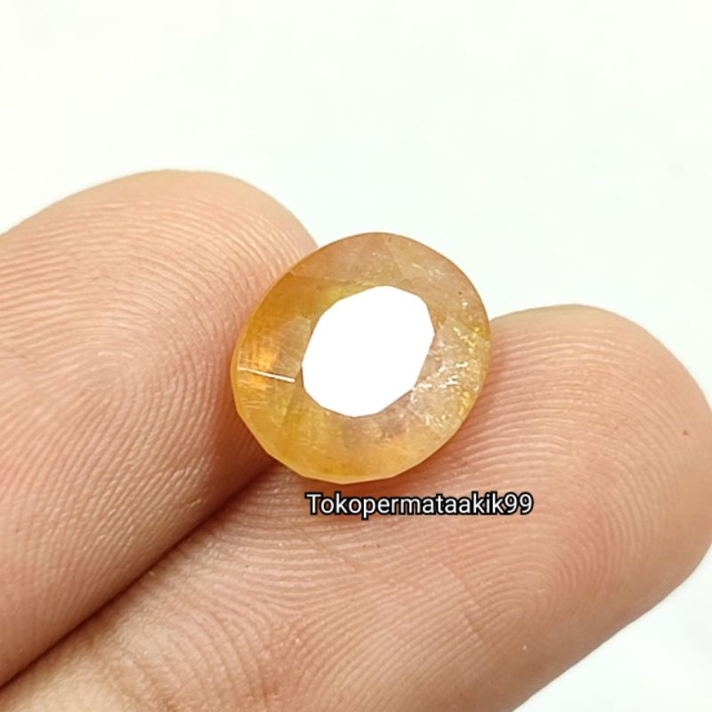 TERMURAH BATU YELLOW SAFIR ASLI NATURAL