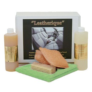 LEATHERIQUE 32 Oz Kit Rejuvenator Dan Prestine Perawatan Kulit Mobil MURAH