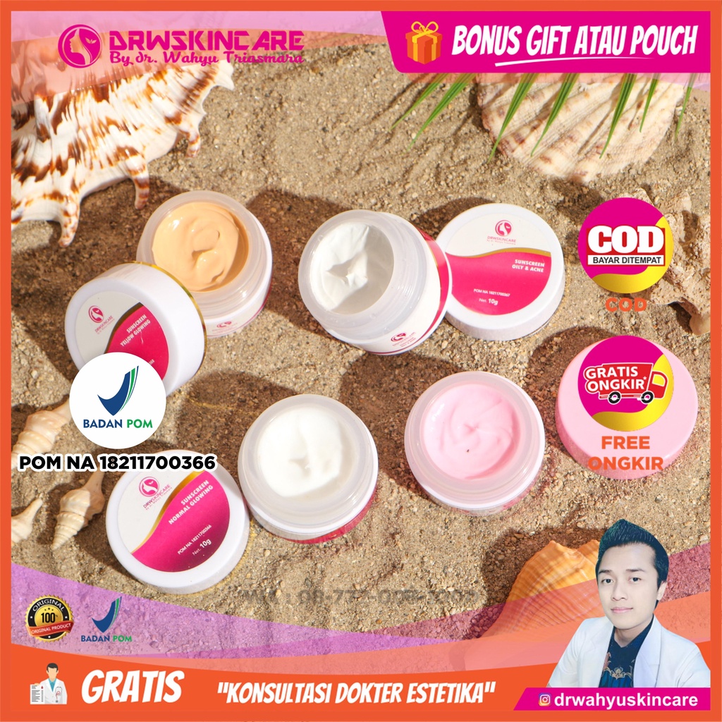 Cream Siang / Day Cream / Sunscreen / Krim Pemutih Wajah BPOM penghilang flek hitam DRW SKINCARE ORI