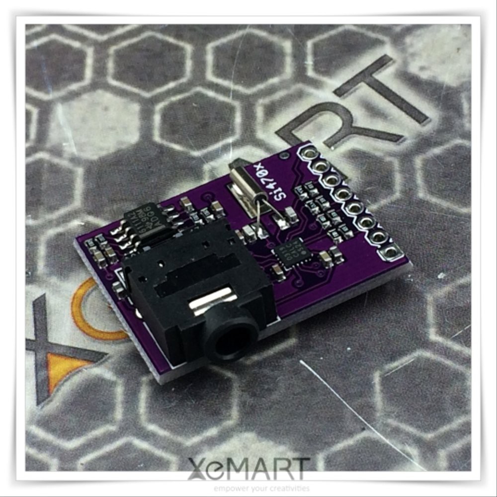 CJMCU-Si4703 FM Tuner Evaluation Board based on Si4703