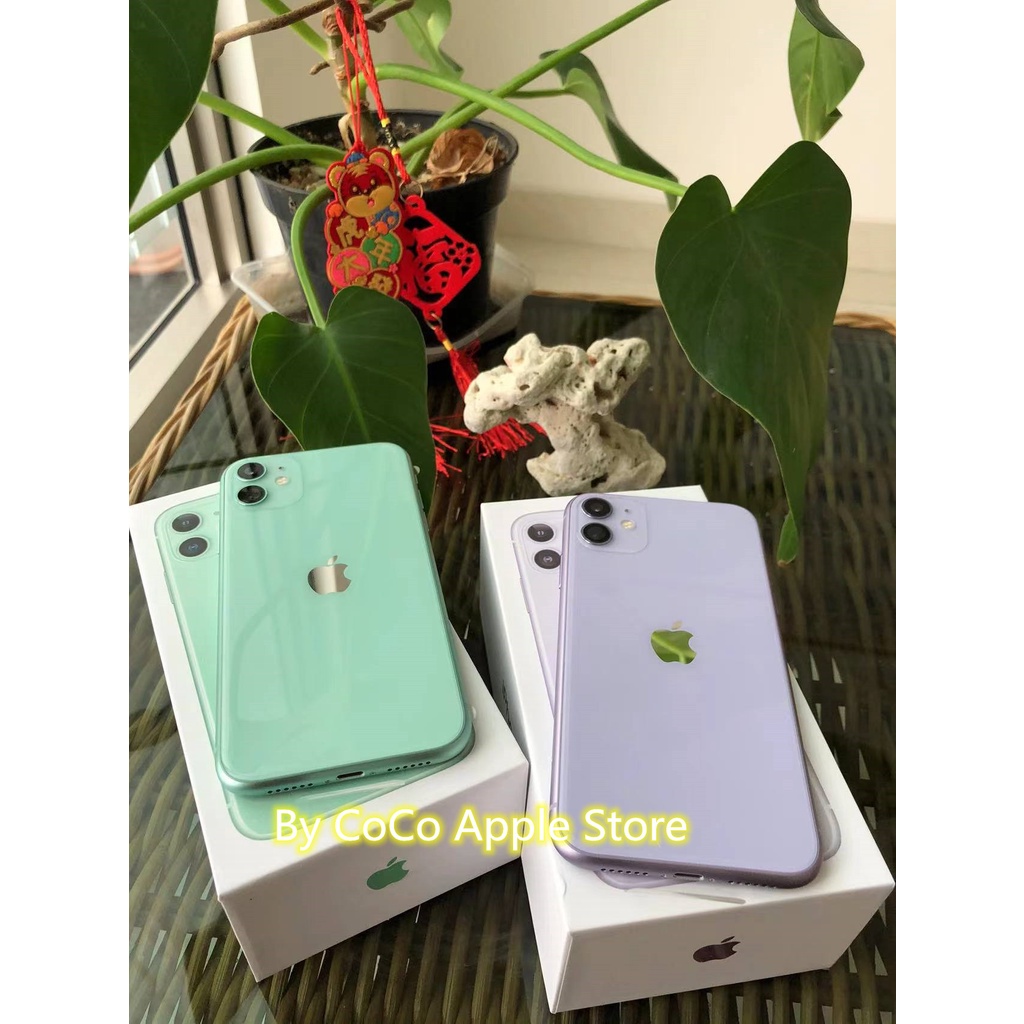 Apple iPhone 11 128GB Silent Fullset original Second Like New Mulus 100% 3utools All Green (Garansi 1Bulan)