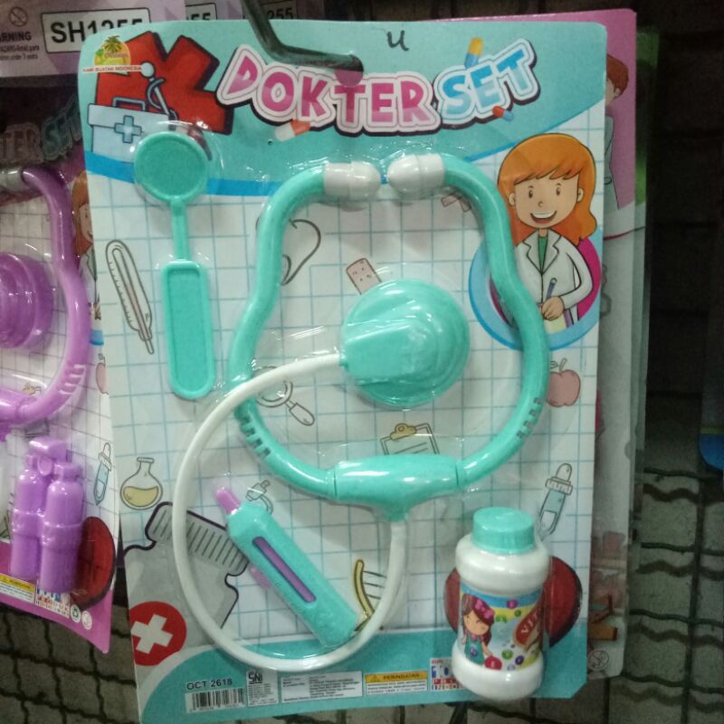 Mainan Edukasi Dokter Set / Mainan Dokter-Dokteran / Medical Toy / Edukasi Anak - Dokter code - U