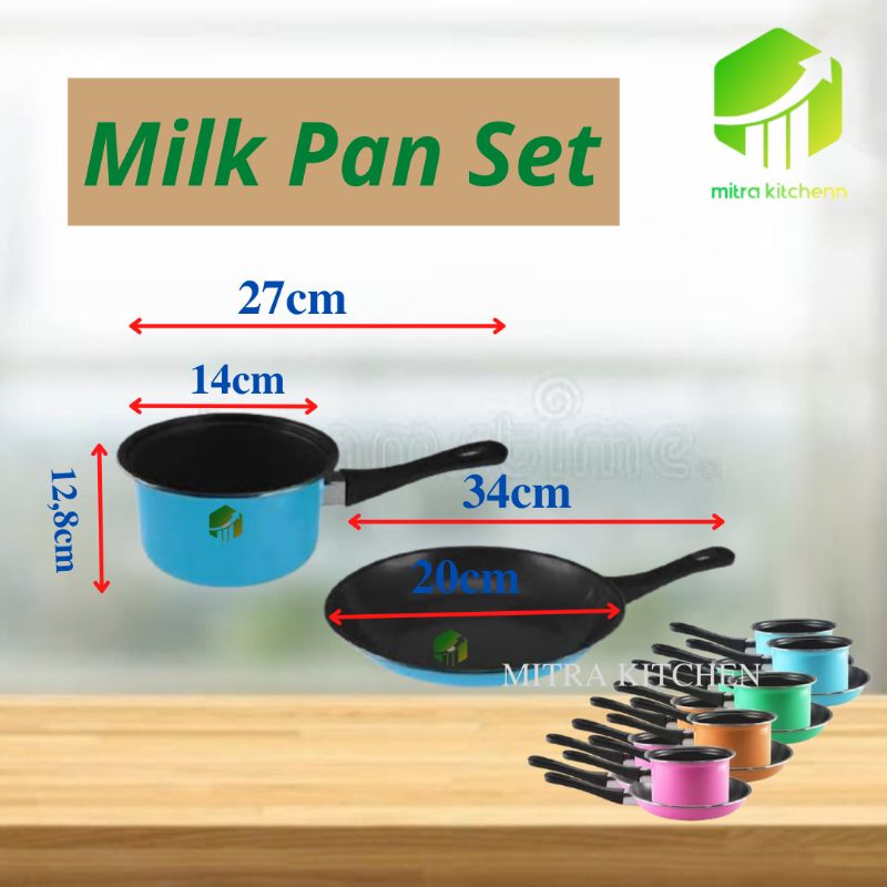 Panci Set Teflon Fry Pan Panci Set Teflon Mini