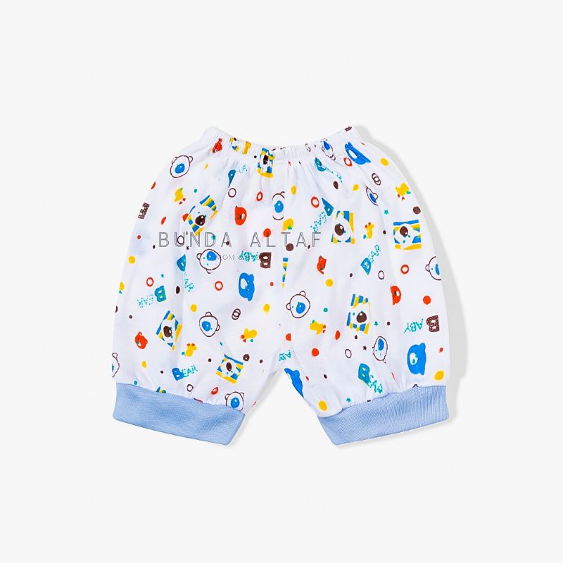 Celana Pendek Bayi SNI Polos dan Motif Shaqueen / Zahdan Baby 0-6 bulan [ Bunda Altaf ]