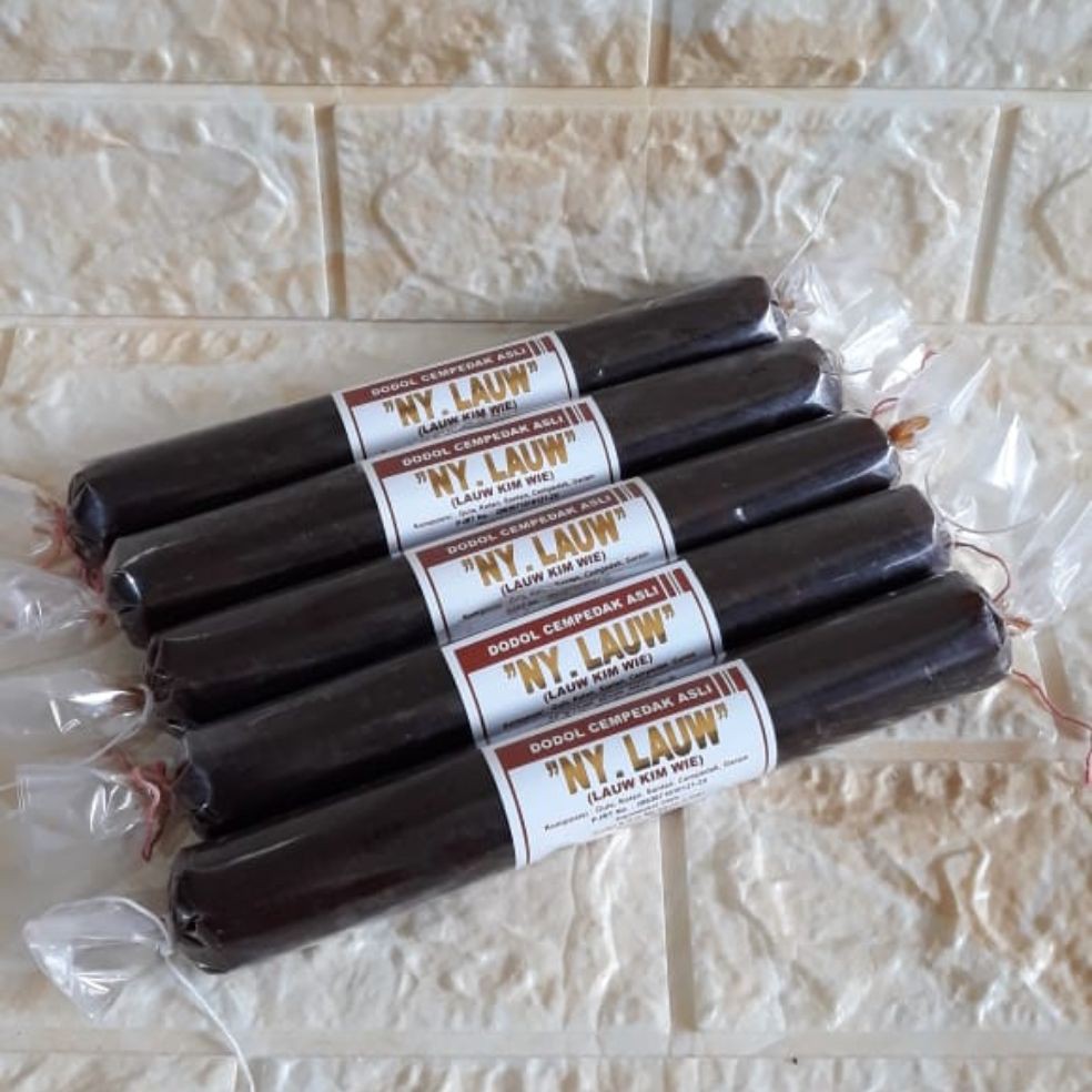 Dodol Ny Lauw (Lauw Kim Wie) Halal Tradisional Asli Khas Tangerang Betawi 200 gr