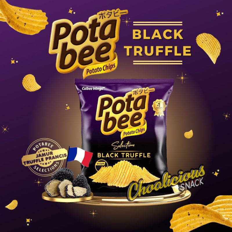 

Potabee Black Truffle Keripik Kentang