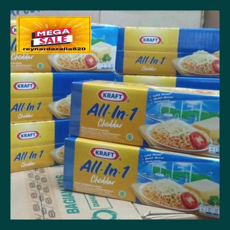 

Reypsum Keju Kraft Cheddar All In One 2Kg/ All In 1 S30Cryr