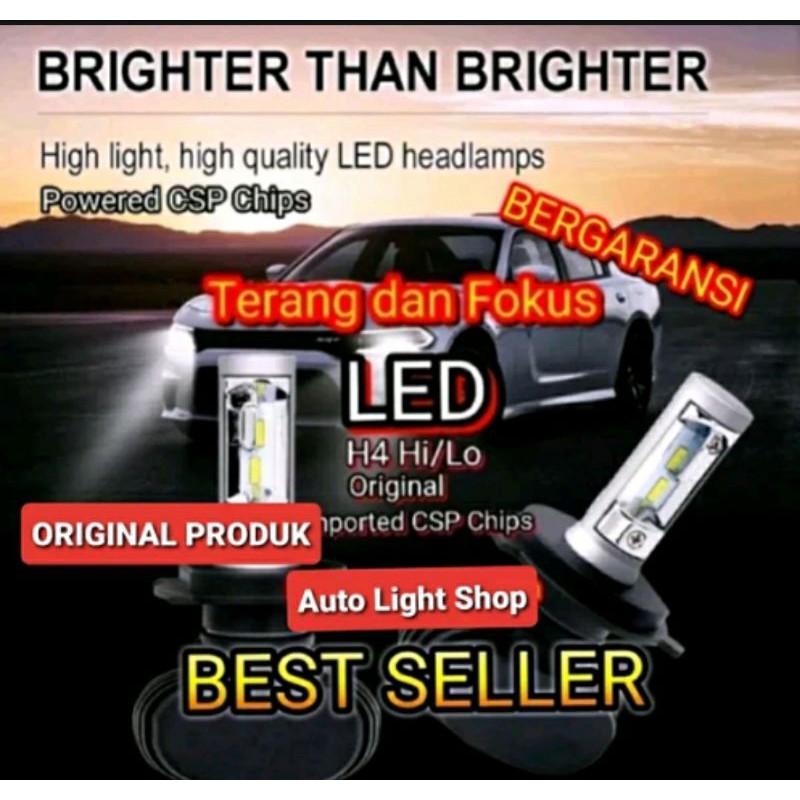 LED H4 CSP With Imported CSP Chips