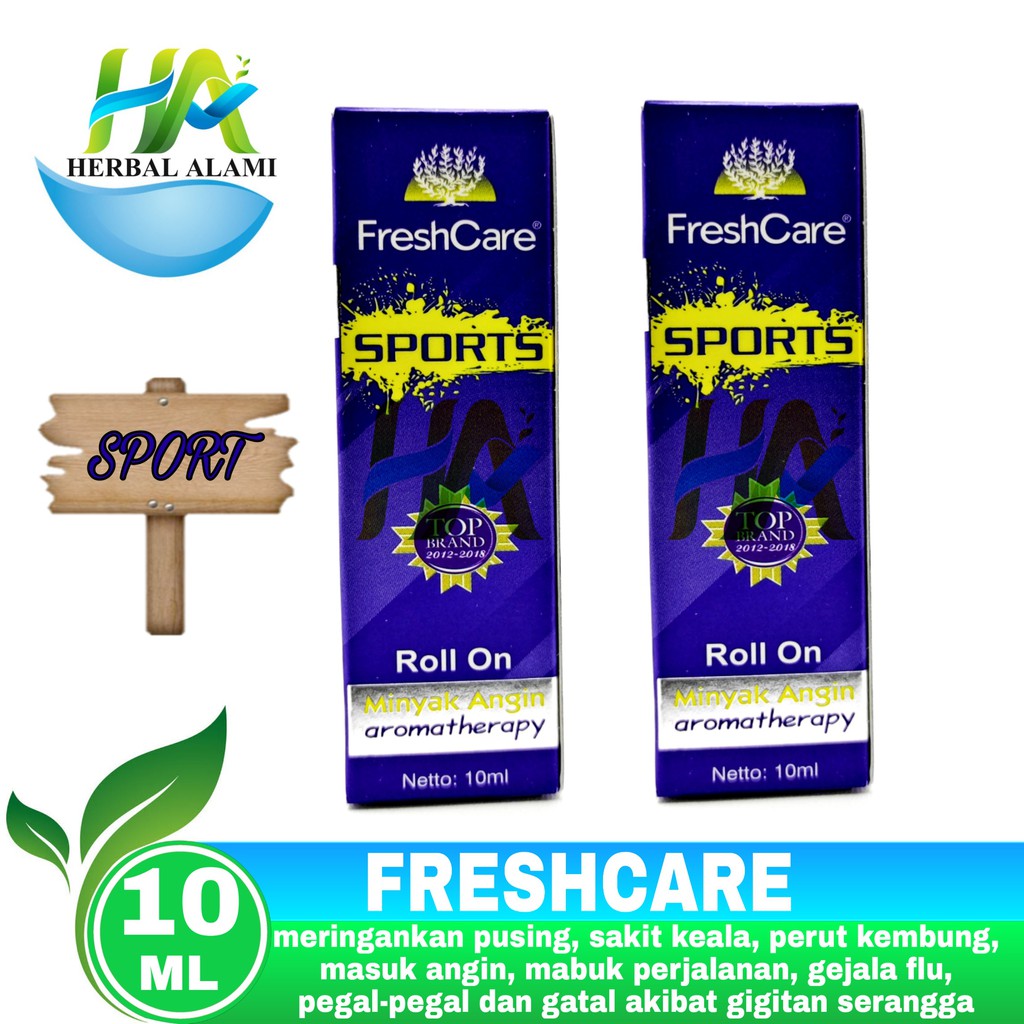 Minyak Angin Aroma Terappy Fresh Care Sports 10 ml / FreshCare Sports