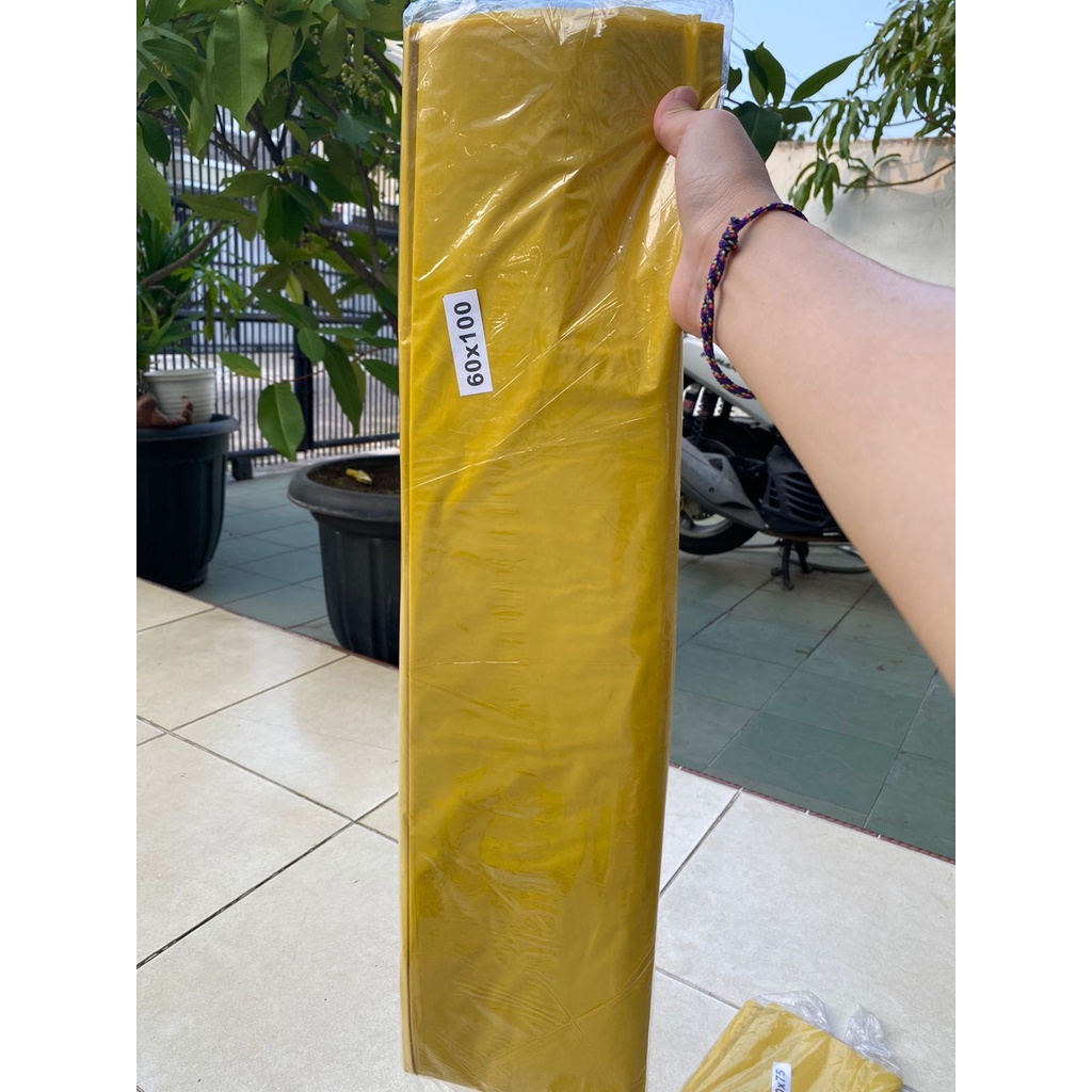 Plastik kuning Limbah Medis - Plastik Medis - Kantong sampah Medis - 90x120, 60x100, 50x75