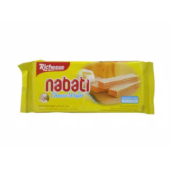 

Aneka Snack Richeese Nabati Cheese Wafer kemasan 145 gram