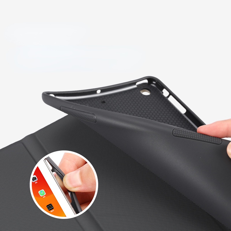 Case Pelindung Tablet Dengan Slot Pena Untuk Ipad 2021 10.2 Inch Mini6 11 Air3 Nine Generations