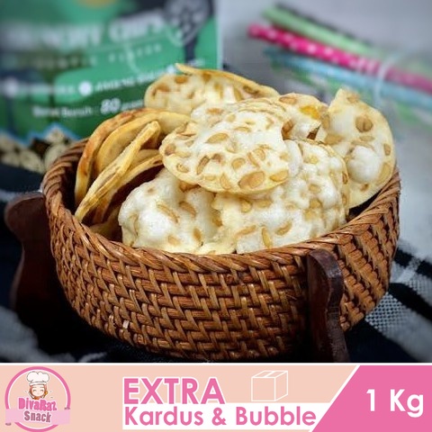 

[1Kg] Keripik Tempe SAGU / Kripik Tempe Tepung - Divaraz Snack makanan ringan jajanan jadul cemilan snack kiloan