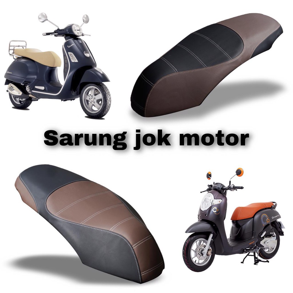 SARUNG JOK MOTOR BAHAN KULIT PREMIUM