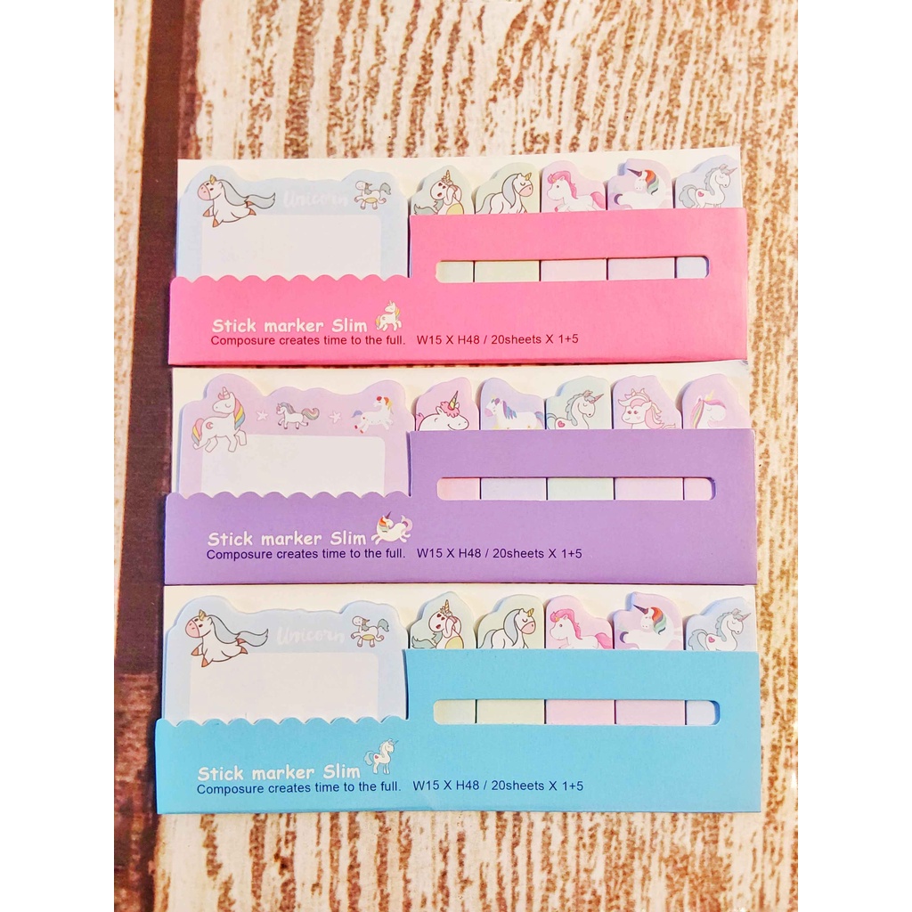 

STICKY NOTE FC N1044S UNICORN /STICKY NOTE N1044S / STICKY NOTE UNICORN
