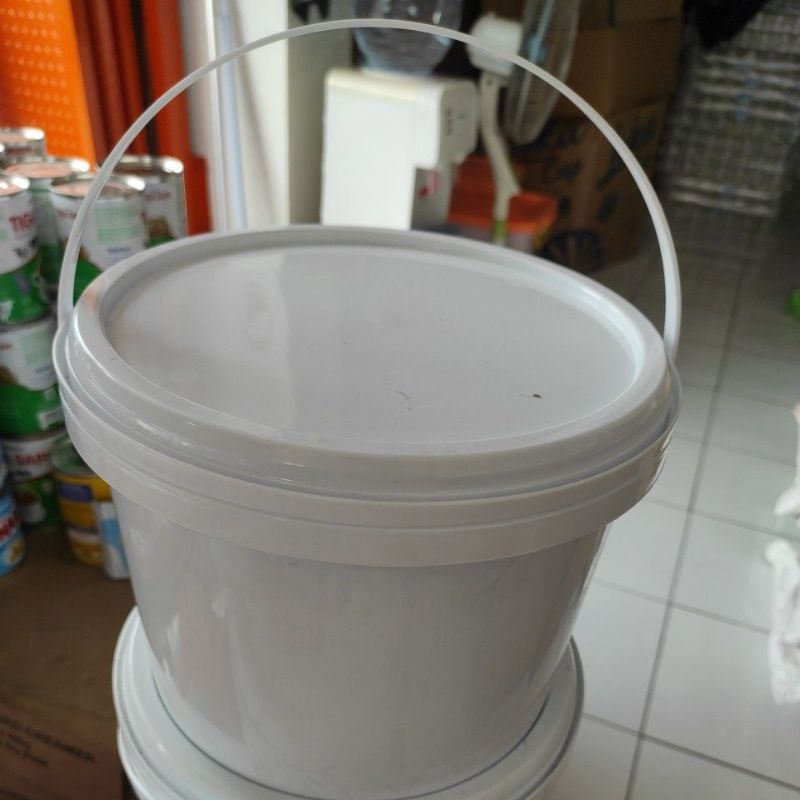 EMBER BEKAS 5 KG BERIKUT TUTUP / EMBER BEKAS 5KG / PAIL CAT 5 KG
