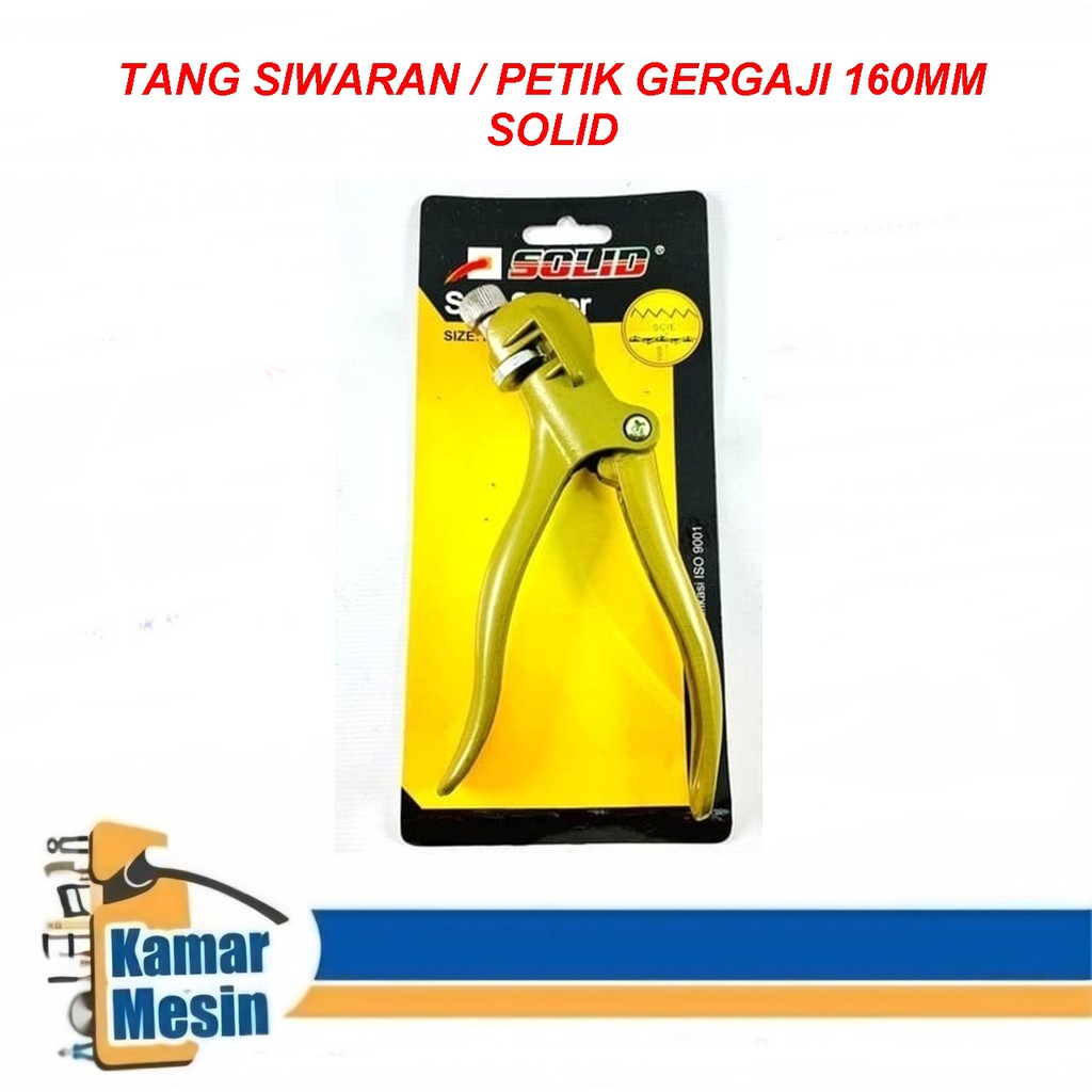 SOLID Tang Siwar Siwaran Siwalan Liwaran Petik gergaji 160mm