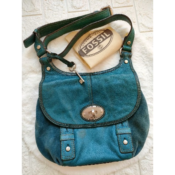 tas fossil maddox crossbody preloved