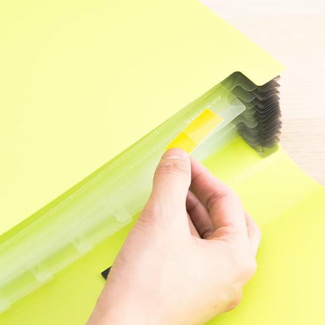 

Deli Eb40402 Expanding File-Rio Buckled W/Handle Fc 13P 3C - Biru Unit Asli