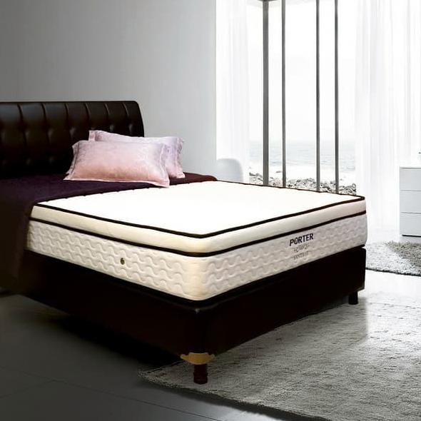 Open Ds] Kasur Porter Santa Fe, Plushtopbonnel Springbed 180X200 Kasur Saja