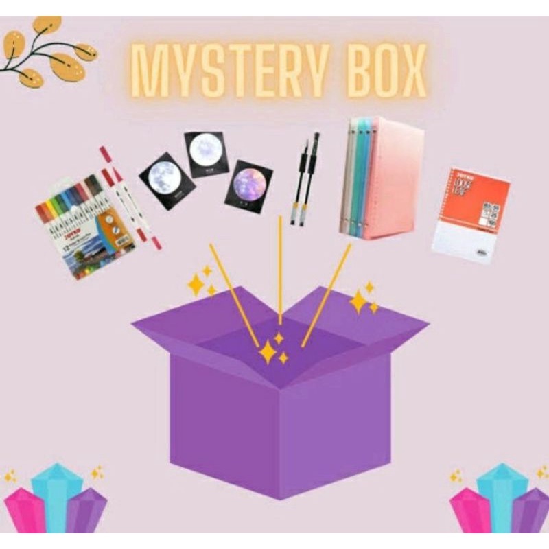 

Mystery Box Stationery Serba 10k