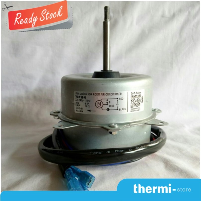 Dinamo Motor Fan Outdoor Ac Daikin Gree Sharp Cina Putaran Putar Kanan