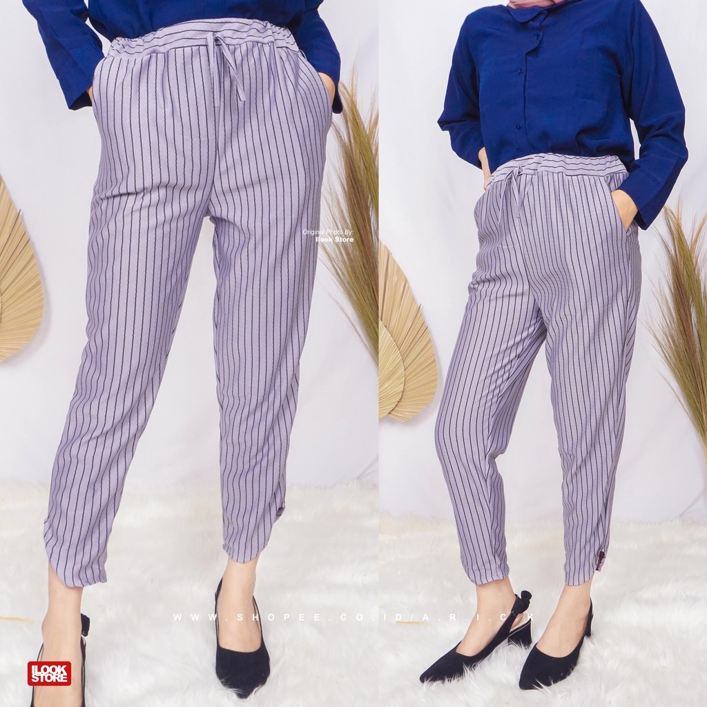 Baggy Fit Salur - Celana Salur