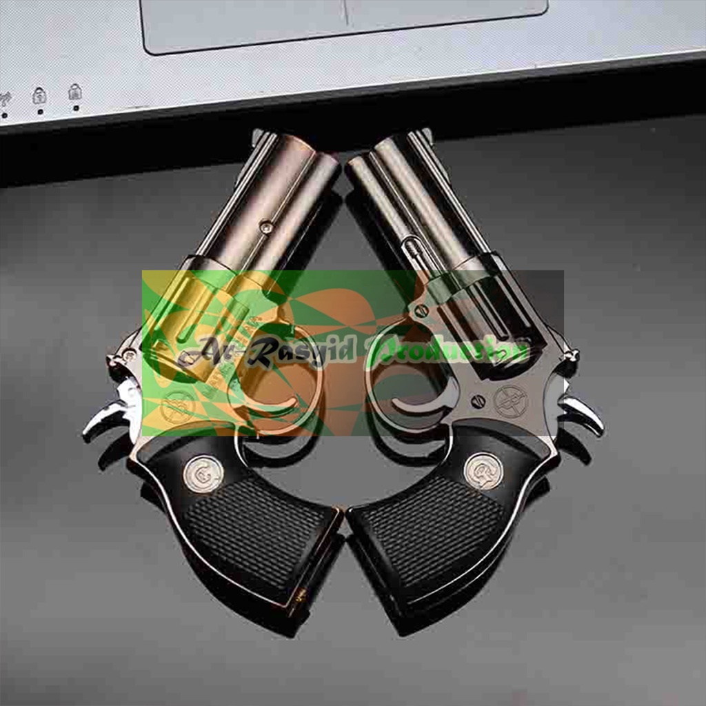 Korek Api Bara Pistol Revolver 930 Laser