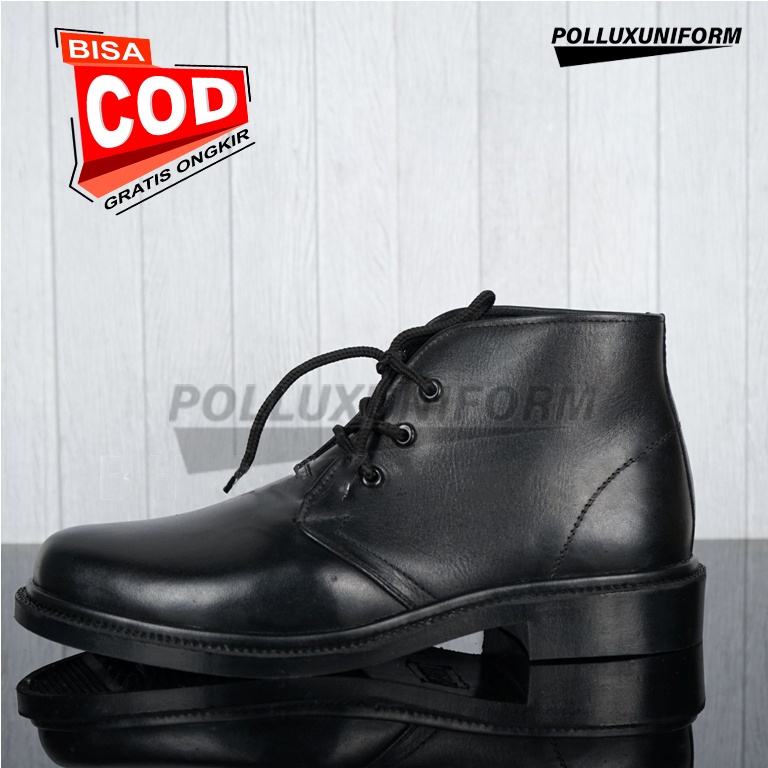 Sepatu PDH Kilap Satpam Polri Tni Security Sepatu Dinas Kantor Instansi Pemerintahan Sepatu Pantofel