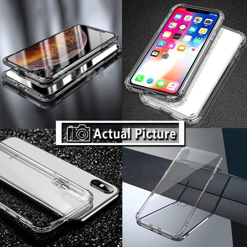 Casing Silikon Transparan Shockproof untuk VIVO Y20 V19 S1 Pro Z1 Pro VIVO Y11 Y12 Y15 Y17 Y19