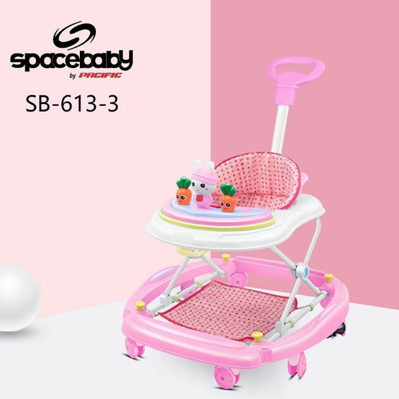 Spacebaby Baby Walker - SB613-3 (Kereta Bayi)